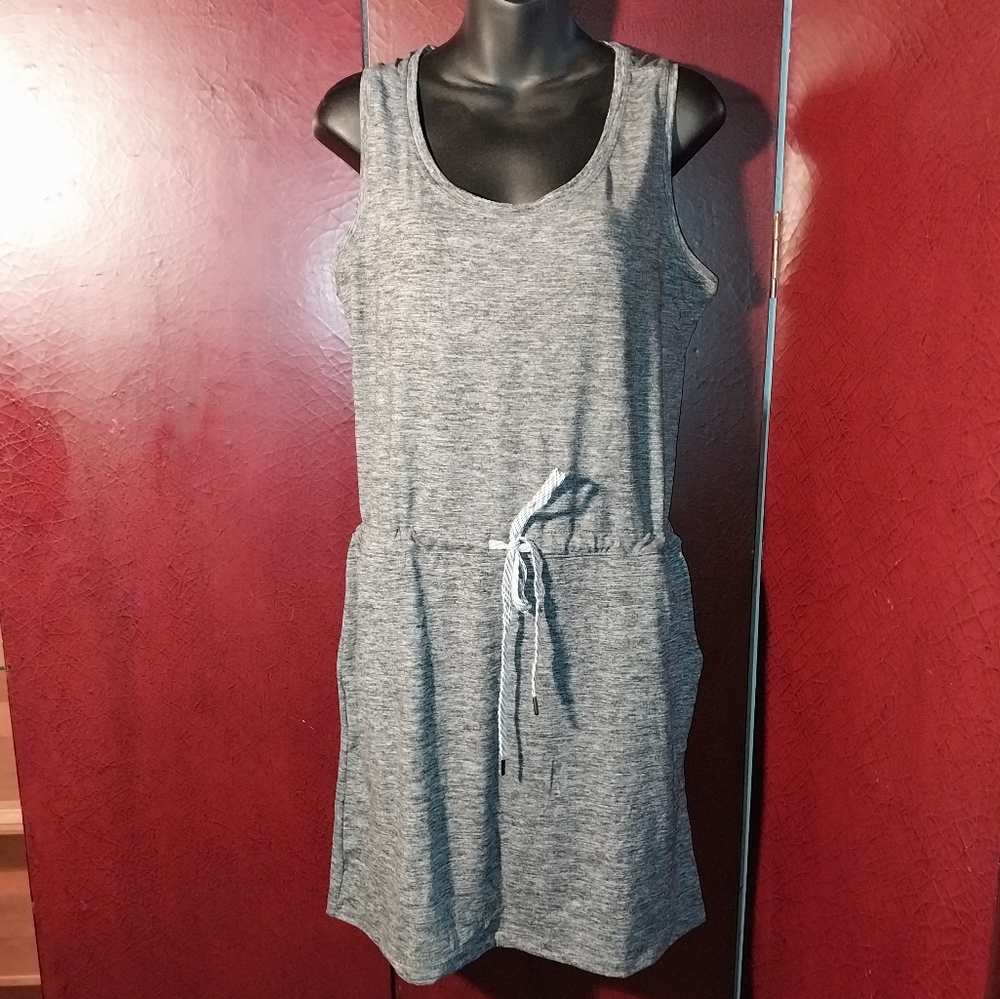 Makers Mark Heather Gray Knit Dress